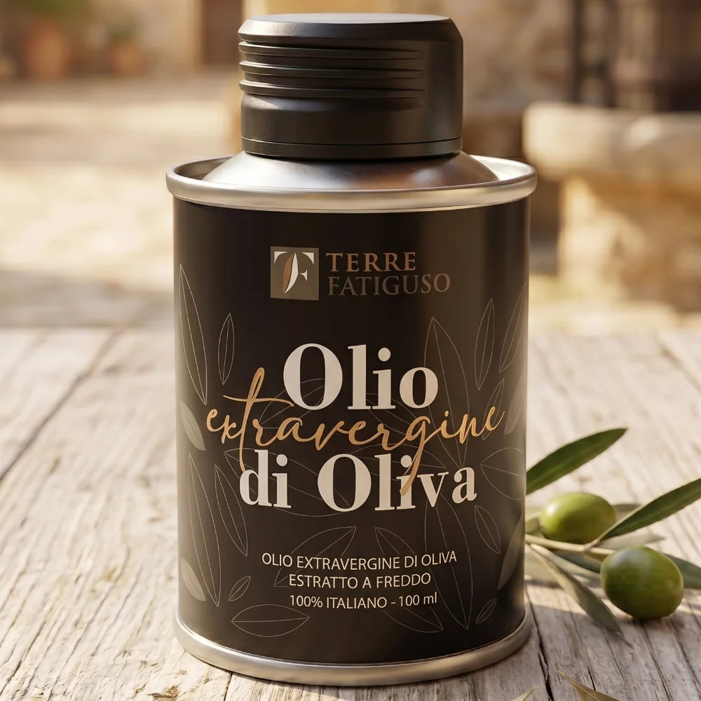 Olio Extravergine di Oliva Pugliese formato ristorante 100 ml - Terre Fatiguso