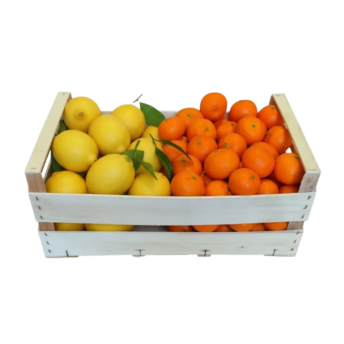 Confezione Mista di Mandarini Tang Gold Pugliesi e Limoni Pugliesi Primofiore Femminello - Confezione da 14 kg (2,74 € al kg)